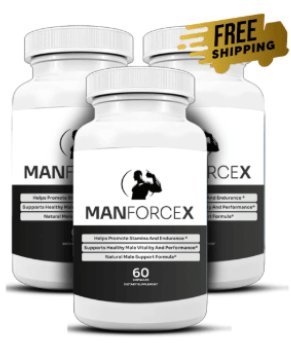 ManForceX 3-Bottle Supply – Natural Male Performance Supplement